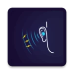 hearing clear: sound amplifier android application logo